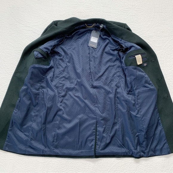 Scotch &‎ Soda Men's Classic Wool Coat, Black - Picture 3 of 5